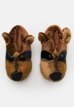 GREAT DANE SLIPPER UNISEX - Hausschuh - Brown 11 GREAT DANE SLIPPER UNISEX - Hausschuh - Brown -Herrenbekleidung 011b1f39a89a4015b51fb2b8a15e13fe