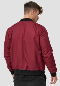 Indicode Jeans Bomberjacke - Bordeaux -Herrenbekleidung 01e8982ac0094421b52bf0591460d563