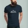 BERGWANDERUNG POLYGON DESIGN OUTDOORMODE - T-Shirt Print - Polygon Navy 2 BERGWANDERUNG POLYGON DESIGN OUTDOORMODE - T-Shirt Print - Polygon Navy -Herrenbekleidung 0271539de9fa4f24868180c3e136e8e6