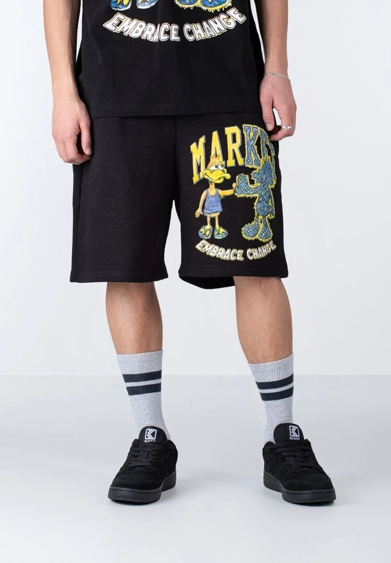 MARKET DARK AND LIGHT DUCK - Shorts - Black 7 MARKET DARK AND LIGHT DUCK - Shorts - Black – Bild 5