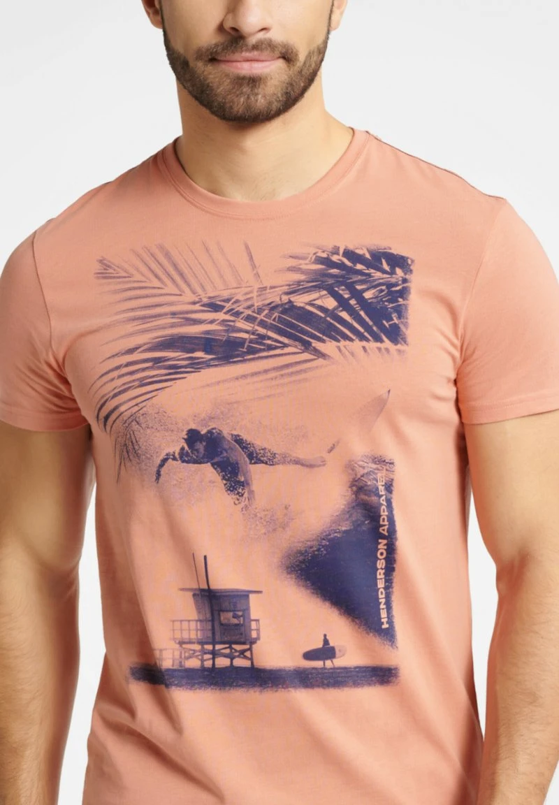 Henderson FEARLESS - Nachtwäsche Set - Apricot 5 Henderson FEARLESS - Nachtwäsche Set - Apricot – Bild 3