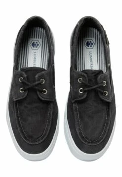 Lumberjack DAYTONA - Bootsschuh - Antrasit -Herrenbekleidung 0473c2a9e3454ab4a68057eb3da64dff