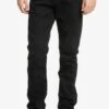 Quiksilver Jeans Straight Leg - Black Black -Herrenbekleidung 04b3c7c141d64e848edbb5f1560d8504