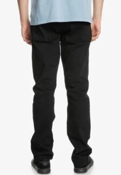 Quiksilver Jeans Straight Leg - Black Black -Herrenbekleidung 04c8162f7e8e40ac8dd0694569432b79