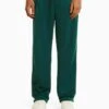 BERSHKA WIDE-LEG WITH INTERLOCK SIDE STRIPES - Jogginghose - Dark Green 2 BERSHKA WIDE-LEG WITH INTERLOCK SIDE STRIPES - Jogginghose - Dark Green -Herrenbekleidung 08d846a49c7d4f3ab0e9a0968843f42a