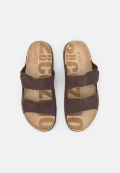 ECCO 2ND COZMO - Pantolette Flach - Brown -Herrenbekleidung 08d9732c34624b378fa9380b8ac0c265