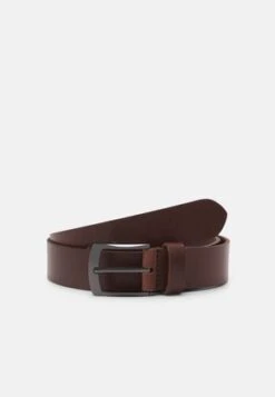 Next MOTTLED DARK BROWN STITCHED EDGE BELT - Gürtel - Mottled Brown -Herrenbekleidung 090dd17dbf5b47bdb6c27943d7480f77