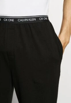 CALVIN KLEIN UNDERWEAR LOUNGE TERRY JOGGER - Nachtwäsche Hose - Black -Herrenbekleidung 0a5539144c0a4c54aa540a7833cc97dd