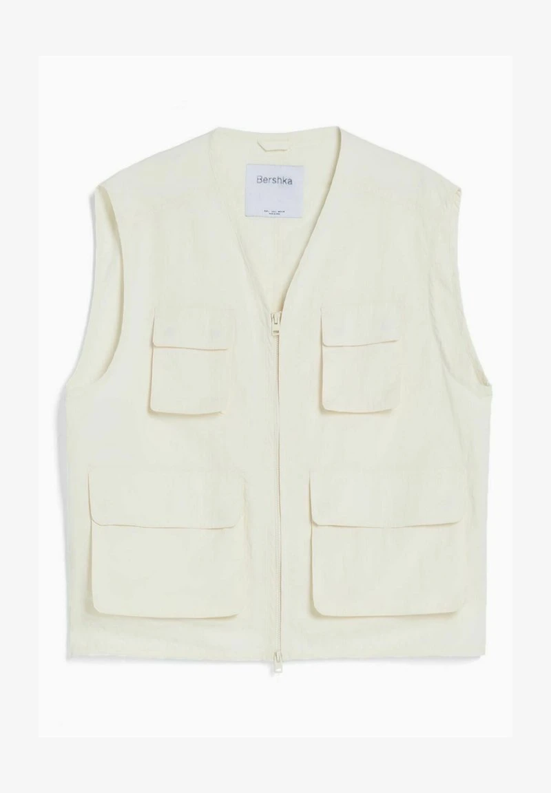 BERSHKA POCKET - Weste - Light Yellow 7 BERSHKA POCKET - Weste - Light Yellow – Bild 5