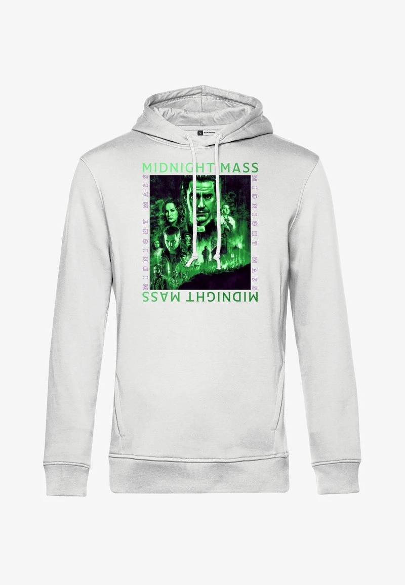 Henry Tiger MIDNIGHT MASS SQUARED - Kapuzenpullover - White 3 Henry Tiger MIDNIGHT MASS SQUARED - Kapuzenpullover - White