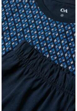 SET - Nachtwäsche Set - Dark Blue -Herrenbekleidung 1286d2f4a3974cd5833d5d9bb7e4ff2f