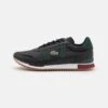 Lacoste PARTNER RETRO - Sneaker Low - Black/dark Green -Herrenbekleidung 135f161bca304f75bad48be1c4971ef9