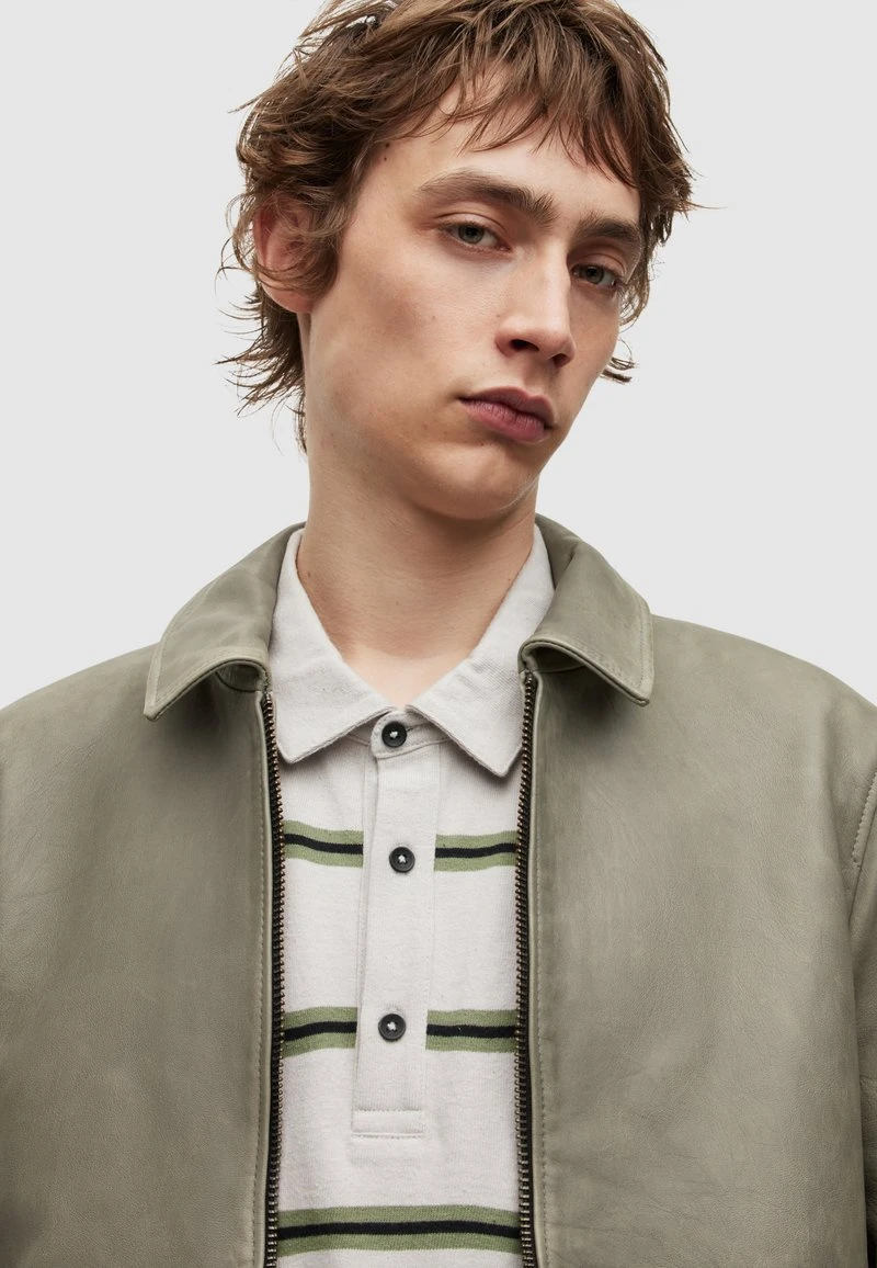 AllSaints TONI - Lederjacke - Green 4 AllSaints TONI - Lederjacke - Green – Bild 2