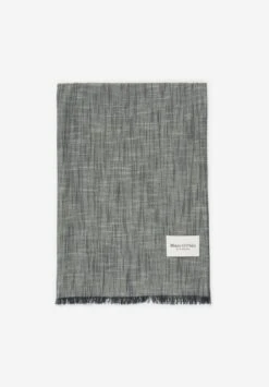 Marc O'Polo CRINKLE - Schal - Dark Navy -Herrenbekleidung 1901bb3175464411abfd9312406bd194