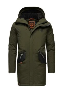 Wintermantel - Olive 12 Wintermantel - Olive -Herrenbekleidung 1991956f76394a888b54a96e0121956f