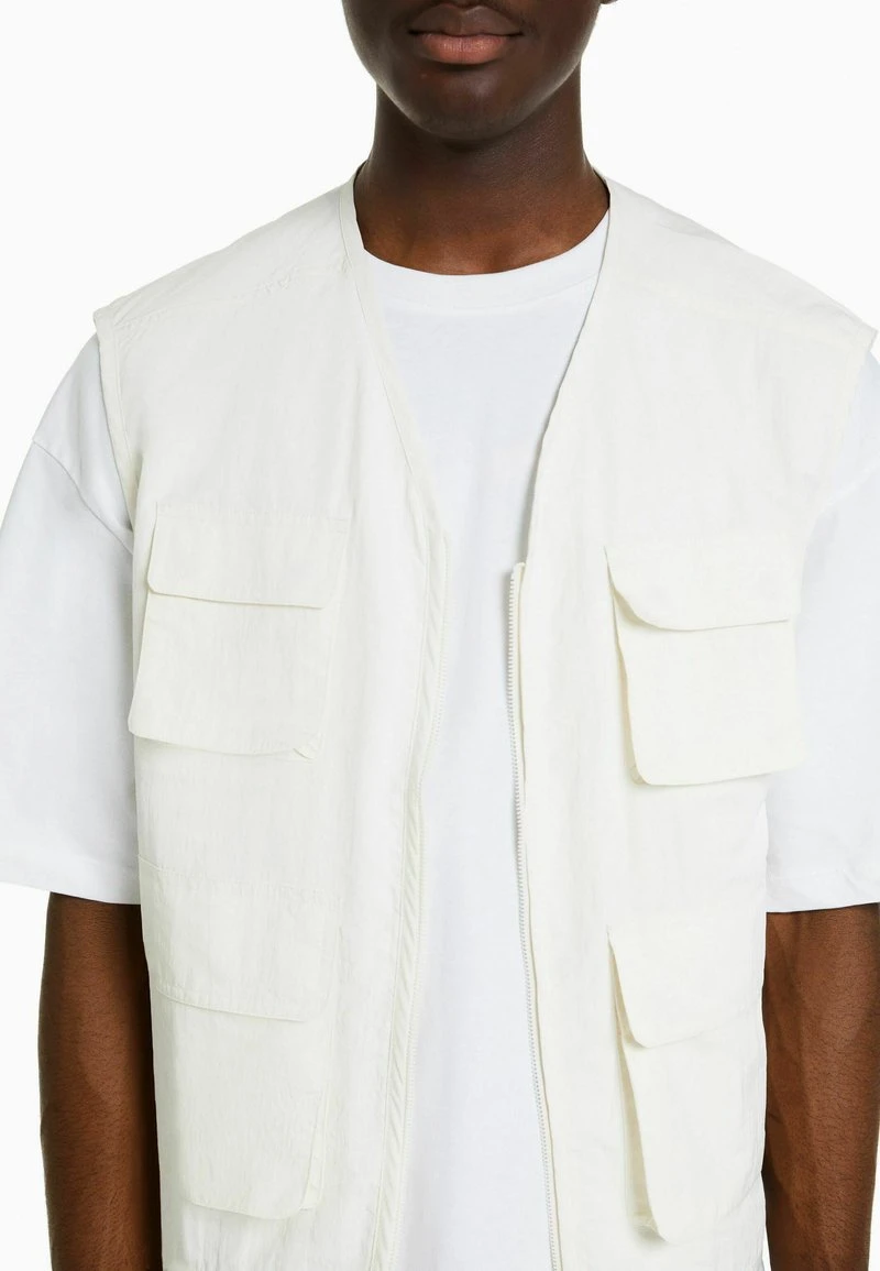 BERSHKA POCKET - Weste - Light Yellow 6 BERSHKA POCKET - Weste - Light Yellow – Bild 4