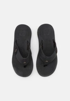 Reef SANTA ANA - Zehentrenner - Black -Herrenbekleidung 1ce877cf16974c57af90d29714193630