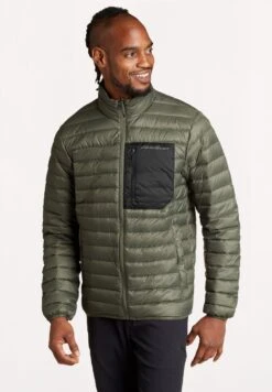 Eddie Bauer STRATUSTHERM - Daunenjacke - Blasses Oliv -Herrenbekleidung 1d30d6b367a843e28ca6b14888a904b1 1