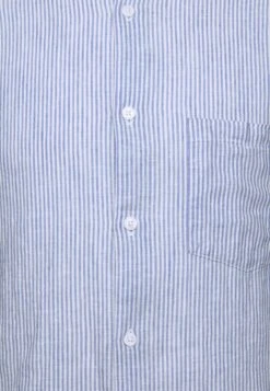 Lindbergh STRIPED SHIRT - Hemd - Blue -Herrenbekleidung 1da9563e86584a658789a4137a109eaa