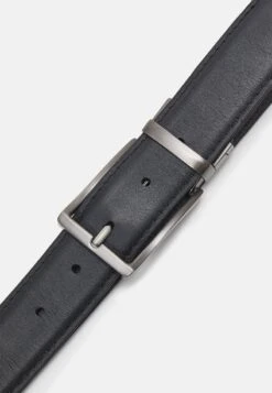 Pier One LEATHER - Gürtel Business - Black/brown -Herrenbekleidung 1ecd5bb13a594316843ed92c891d7473