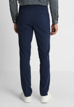 Lindbergh SLIM FIT PLAIN MENS SUIT - Anzug - Dark Blue -Herrenbekleidung 1f724f6d51be4b1cb0d75e75a4da764a