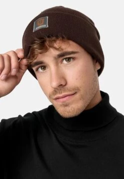 Indicode Jeans 2 PACK VULCANO - Mütze - Brown Charcoal -Herrenbekleidung 2099637883ef44de8200e1102a0a231f