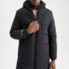 DeFacto Wintermantel - Black -Herrenbekleidung 20d5e3144fa54634858d70a80891a92f
