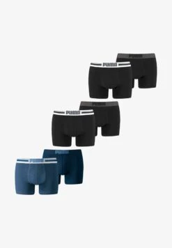 Puma 6ER PACK - Boxershorts - Black/denim