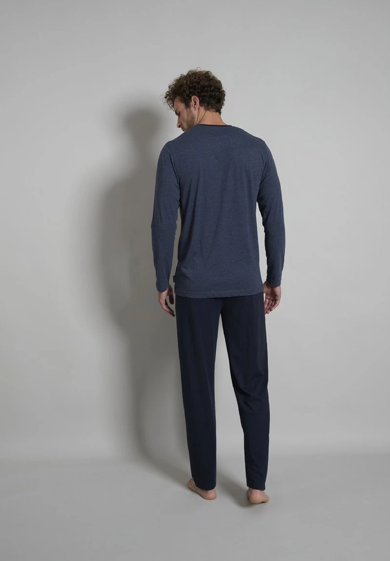 Tom Tailor SET - Nachtwäsche Set - Blau Mittel Melange 4 Tom Tailor SET - Nachtwäsche Set - Blau Mittel Melange – Bild 2