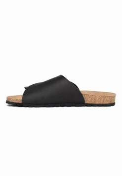 MONOA - Pantolette Flach - Black -Herrenbekleidung 24b7e228432b47ac927466db6b97e027