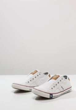 Mustang Slipper - Weiß -Herrenbekleidung 258b63fb9d6f4d6692c13e78839a47ba