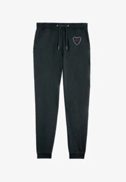 AMOUR EMBROIDERY UNISEX VINTAGE - Jogginghose - Anthracite -Herrenbekleidung 25eb5946b43342829a036004e2bc8d49