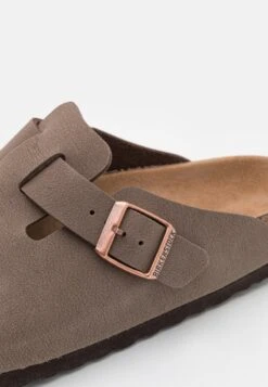Birkenstock BOSTON BFBC EARTHY VEGAN - Hausschuh - Mocca -Herrenbekleidung 26bbd80879e84233b83b7c4716fcc6c8