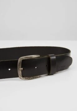 Jack & Jones JACPAUL BELT - Gürtel - Black -Herrenbekleidung 26d8a05ded4d41bca6b1ff32fa19e793