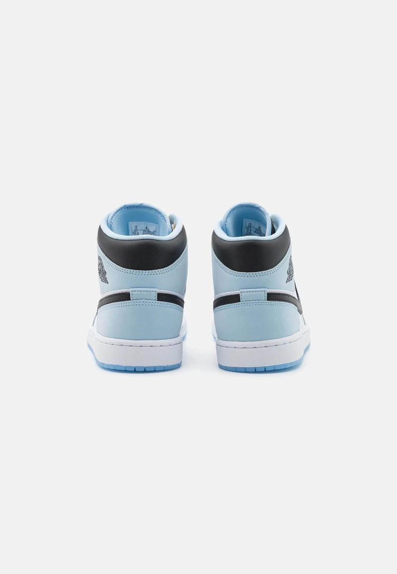 AIR JORDAN 1 MID SE - Sneaker High - White/ice Blue/black 5 AIR JORDAN 1 MID SE - Sneaker High - White/ice Blue/black – Bild 3