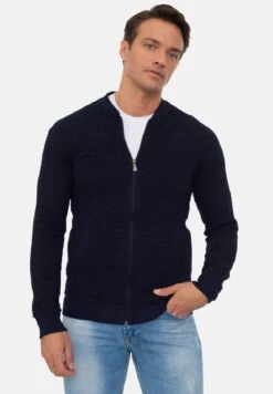 BRONKS - Strickjacke - Navy