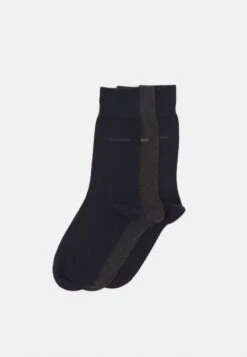 CALVIN KLEIN UNDERWEAR SOCK 3 PACK UNISEX - Socken - Dark Grey Combo -Herrenbekleidung 28b8f90361b541a1879f6f224788801f 1