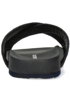 MELVIN & HAMILTON ROBERT 34 HAIRON STITCHED - Pantolette Flach - Blau -Herrenbekleidung 28e70885f82b4470a556e86032ba82f8