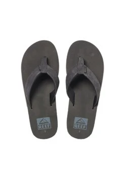 Reef TWINPIN - Zehentrenner - Black/black -Herrenbekleidung 293f4ef3f329462f956464db7df3fefe