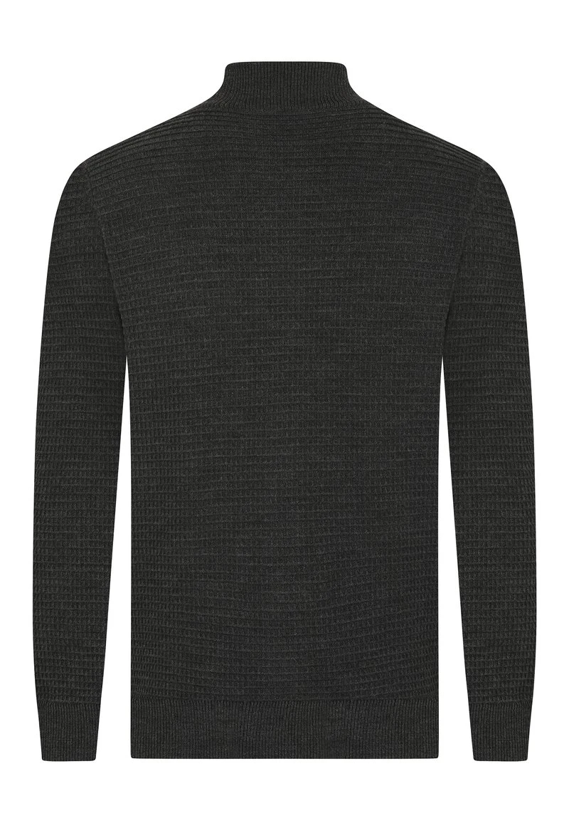 SEAN - Strickjacke - Anthrasit Melange 4 SEAN - Strickjacke - Anthrasit Melange – Bild 2