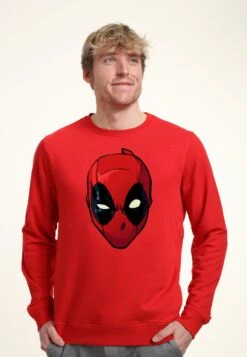 Henry Tiger DEADPOOL RED DEAD - Sweatshirt - Red -Herrenbekleidung 2b01b38c435644eeb6c9237a60c8ed47