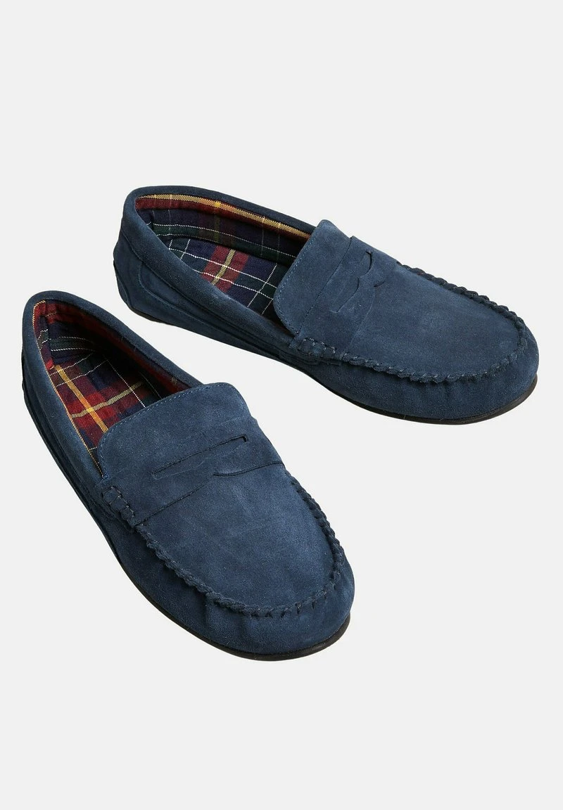 Marks & Spencer SUEDE MOCCASINS - Hausschuh - Navy 5 Marks & Spencer SUEDE MOCCASINS - Hausschuh - Navy – Bild 3
