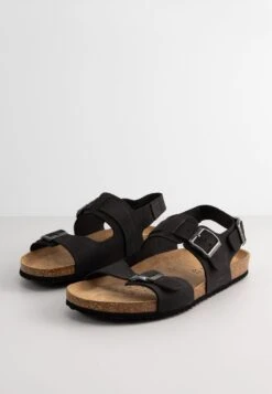 Geox U SANDAL GHITA A LEA - Riemensandalette - Schwarz -Herrenbekleidung 2d151a572f7e4122b2637b3d71bf2076