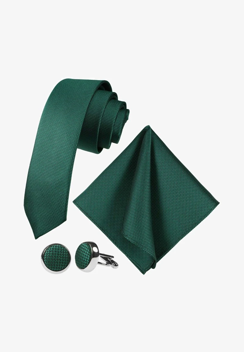 PEPE GRID 3-SET - Einstecktuch - Moosgrün Smaragdgrün Dunkelgrün Jägergrün Tannengrün 3 PEPE GRID 3-SET - Einstecktuch - Moosgrün Smaragdgrün Dunkelgrün Jägergrün Tannengrün