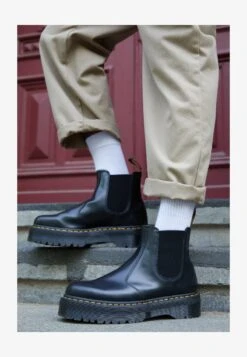 Dr. Martens 2976 QUAD CHELSEA - Stiefelette - Black -Herrenbekleidung 300639e9fb7e4bf1b08c86422155a3ce