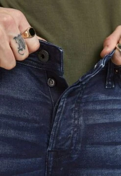 Jack & Jones COMFORT MIKE ORIGINAL JOS - Jeans Straight Leg - Dunkelblau -Herrenbekleidung 3059185b53f94982923d3a9c4035a720