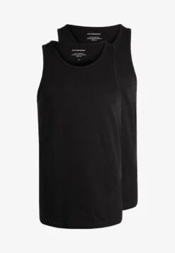 Jack & Jones JACBASIC TANKTOP 2 PACK - Unterhemd/-shirt - Black -Herrenbekleidung 3091ff6859d242d4905d75d172f103f2