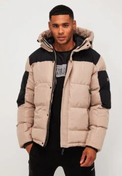 PEYTON SHORT PUFFER JACKET - Winterjacke - Stone -Herrenbekleidung 314f4e7e631344218692b9b464eeb75a