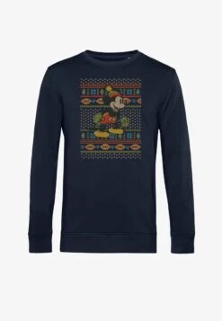 Henry Tiger MICKEY CLASSIC VTG MICKEY SWEATER - Sweatshirt - Navy Blue -Herrenbekleidung 33a2b8fd74c04225bbd998c7a0b573ed