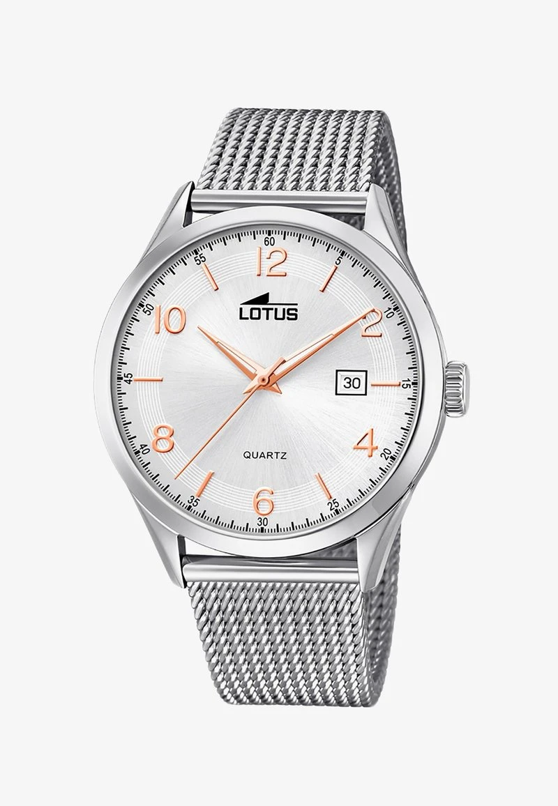 Lotus Uhr - Silberfarben 8 Lotus Uhr - Silberfarben – Bild 6